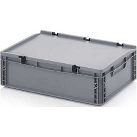 Auer Eurobehälter 60 x 40 x 18,5 cm mit Scharnierdeckel – ab 44,84 €