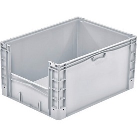 Eurobehälter 80x60x42 cm, 168 Liter, seitliche Öffnung – ab 69,85 €