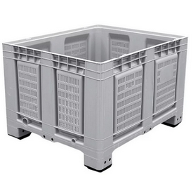 Big Box FP-FBO1210, 120 x 100 x79 cm, perforiert, 4 Füße, silbergrau – ab 490,05 €