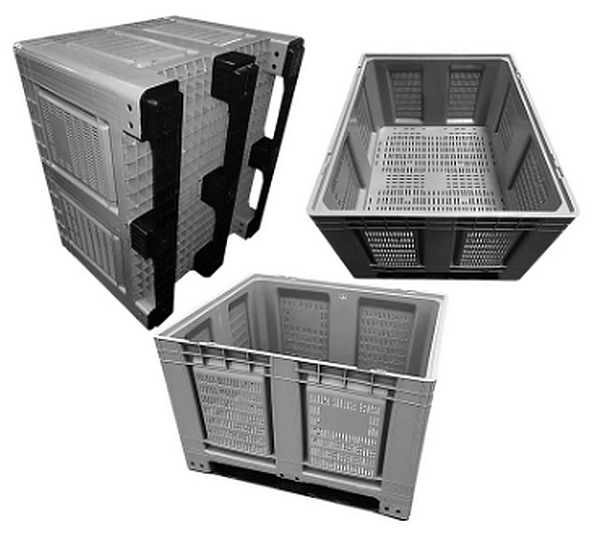 Big Box FP-FBO1210K, 120x100x79 cm, Boden/Wände perforiert, silbergrau