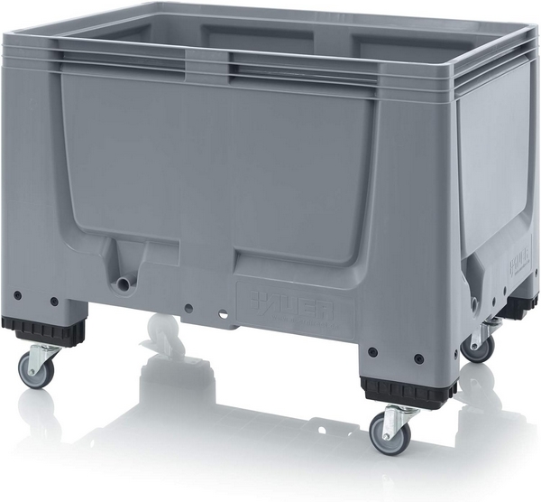 Palettenbox  Auer Big Box mit Rollen 120x80x93 cm