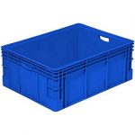 Eurobox 80x60x32 cm, 132 Liter, lebensmittelecht, Top-Qualität Made in Germany, stabile Ausführung.