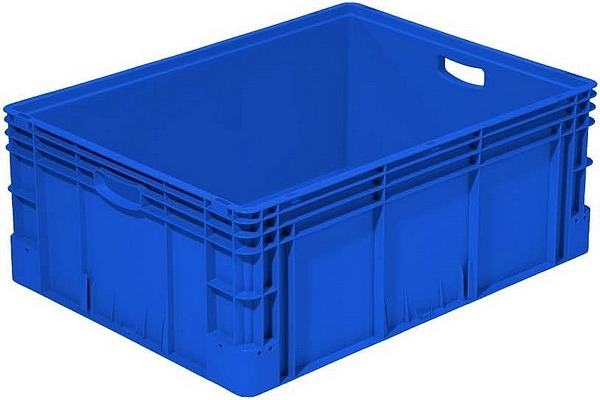 Eurobox 80x60x32 cm, 132 Liter, lebensmittelecht, Top-Qualität Made in Germany, stabile Ausführung.