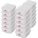 BRB Spar-Angebot: 18x GN-Vorratsdose / Frischhaltebox mit Deckel, LxBxH 176x162x65 mm, 1,1 Liter, GN1/6, Gastroqualität.