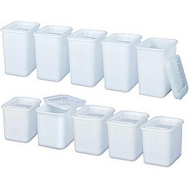 10x Lebensmittelbehälter in Gastronomiequalität, 5x 2 Liter, 5x 3 Liter – ab 88,- €