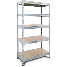 Steinbock Schwerlastregal 180 x 90 x 45 cm, mit 5 Böden – ab 61,- €